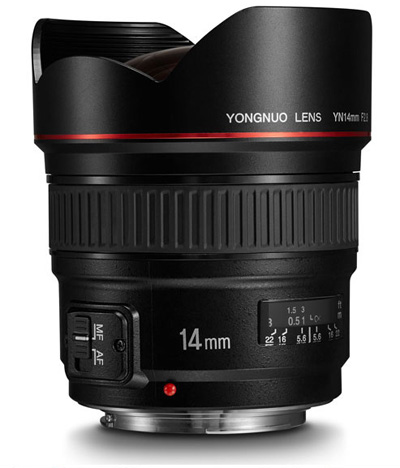 Yongnuo 14mm f2.8