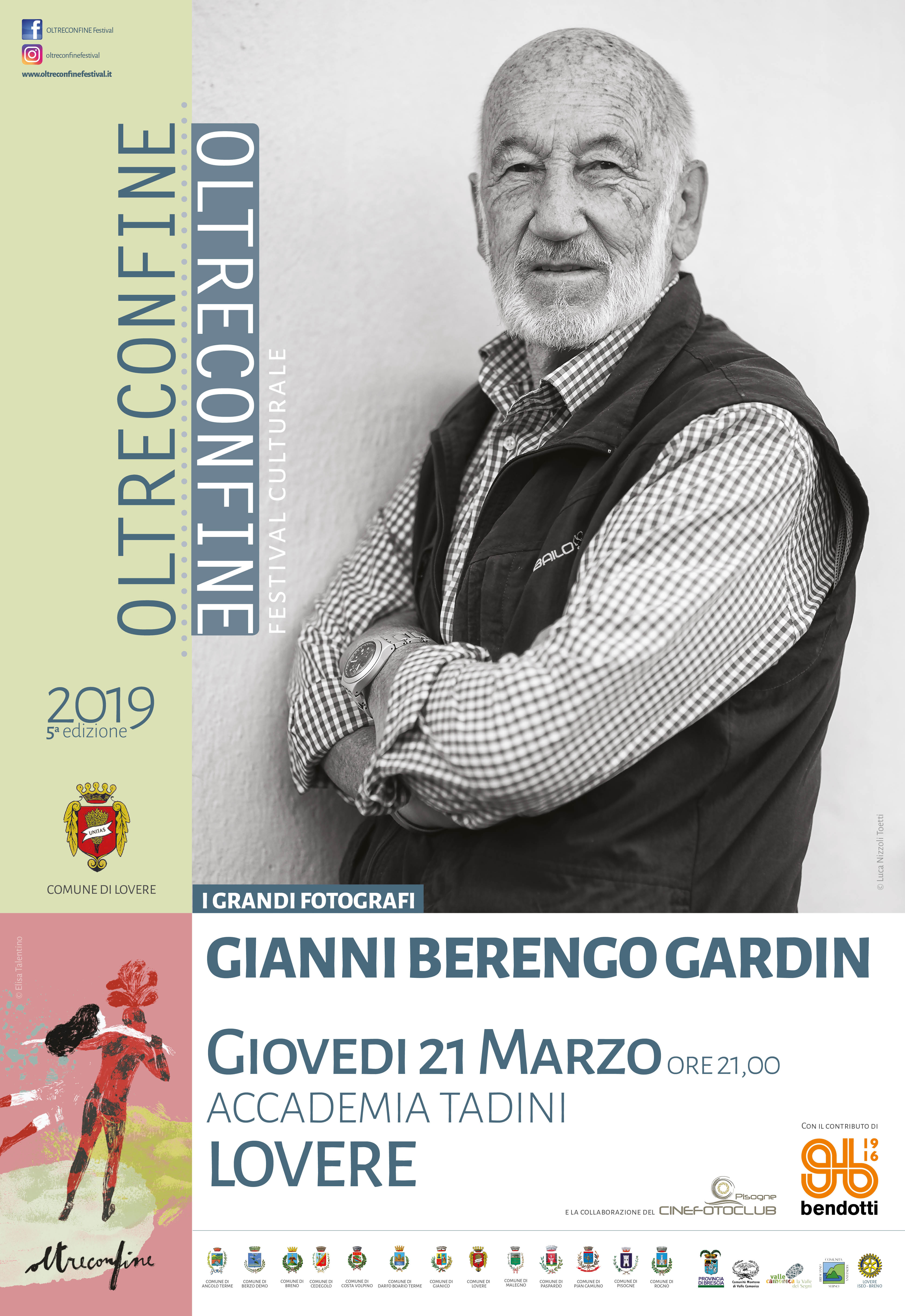 Oltreconfine Festival Culturale - Gianni Berengo Gardin - Locandina dell'evento