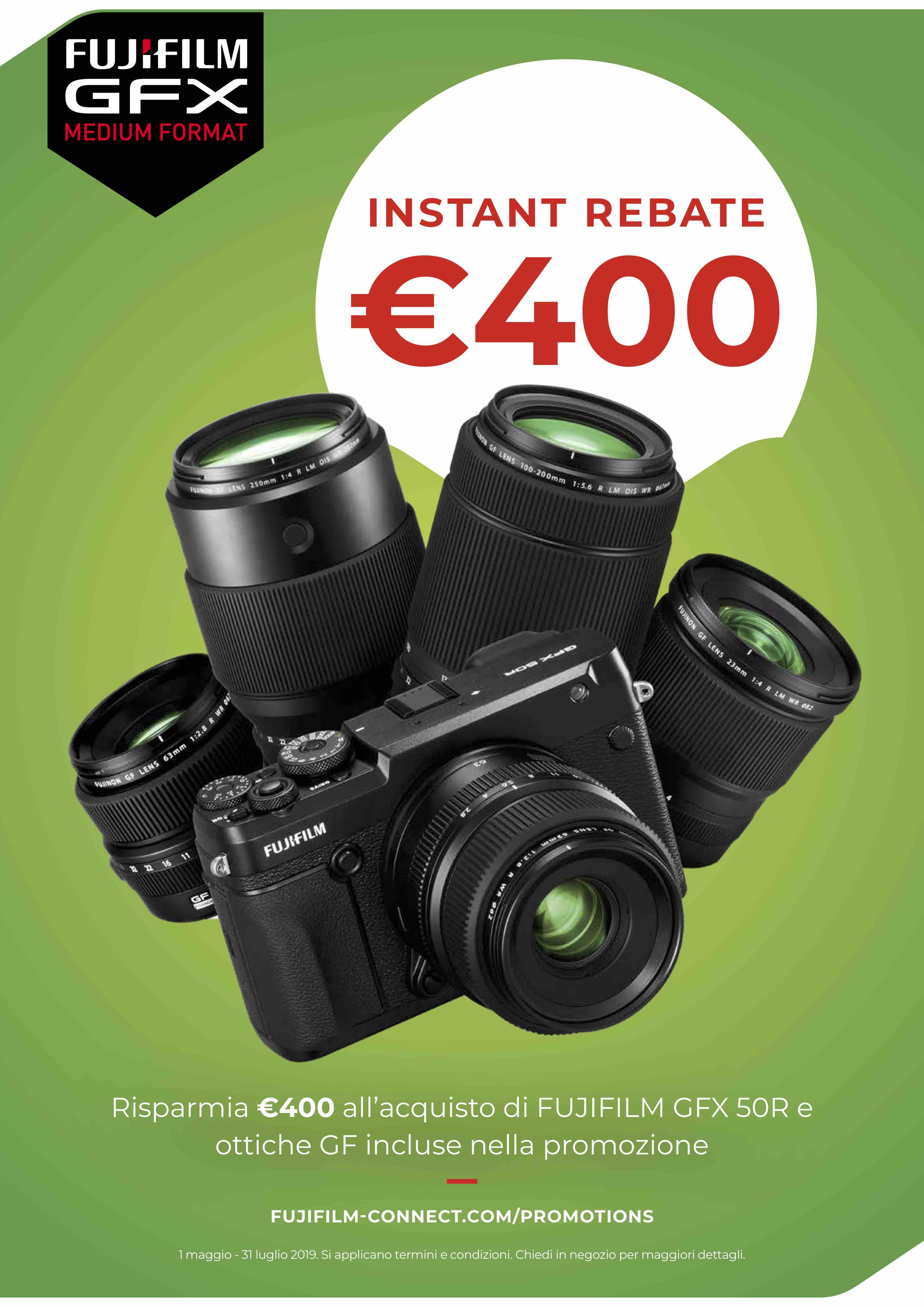 INSTANT REBATE 2019 GFX 50R