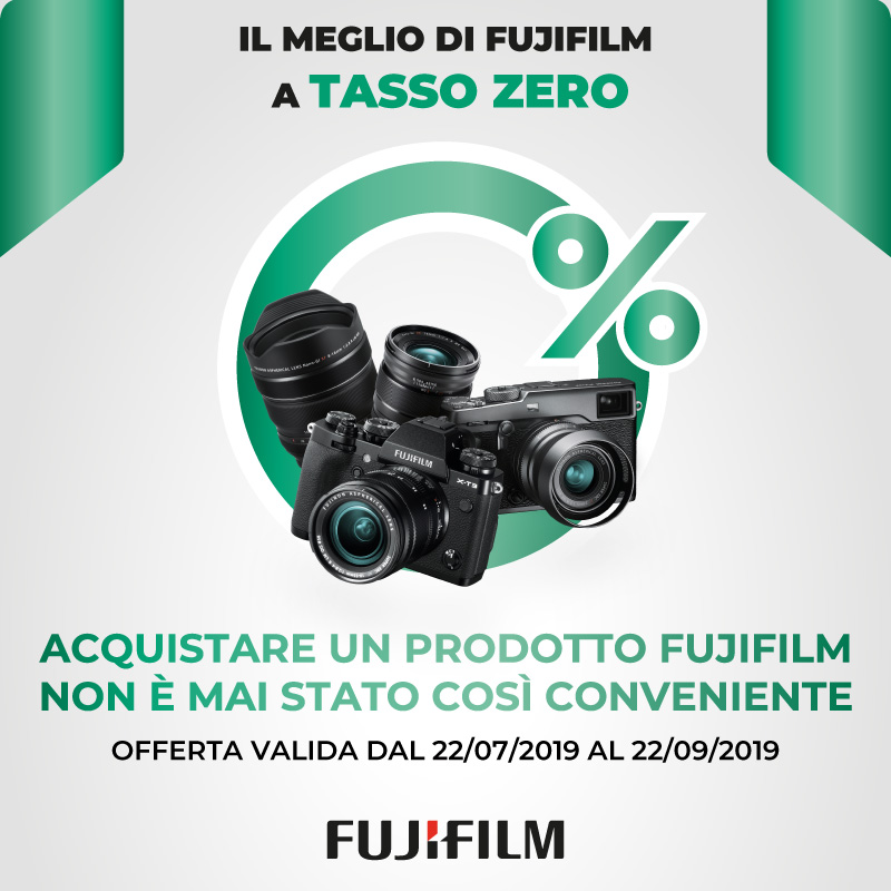 FujiFilm FINANZIAMENTO TASSO ZERO