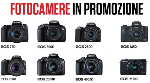 Promozione Fotocamere Canon EOS