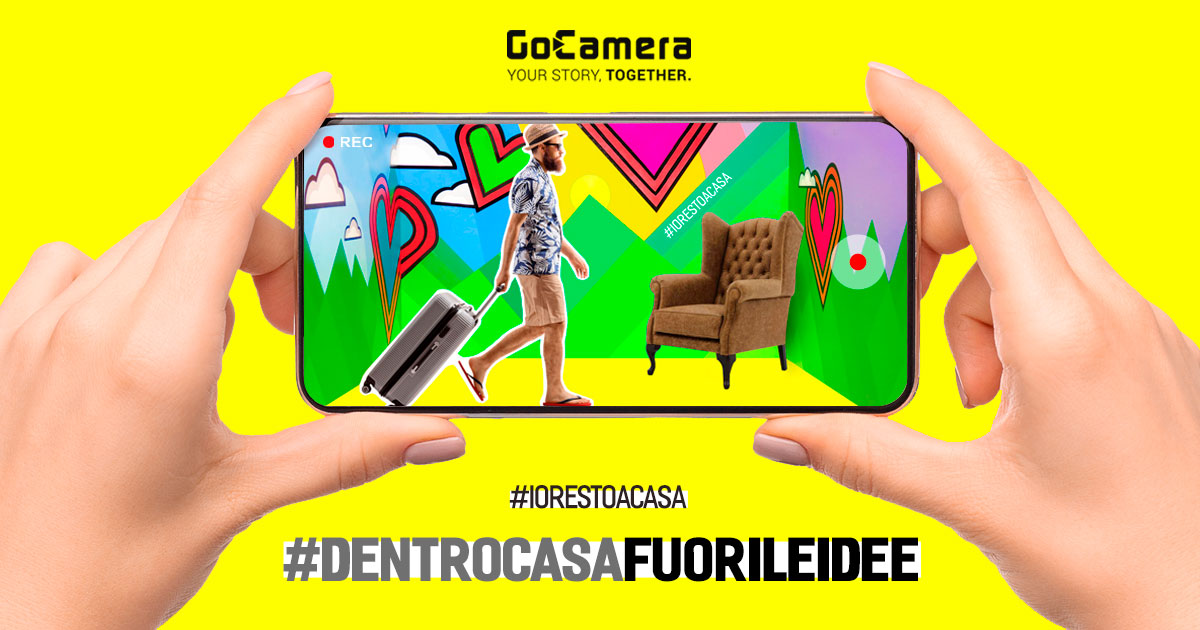 #dentrocasafuorileidee - GoCamera - #iorestoacasa